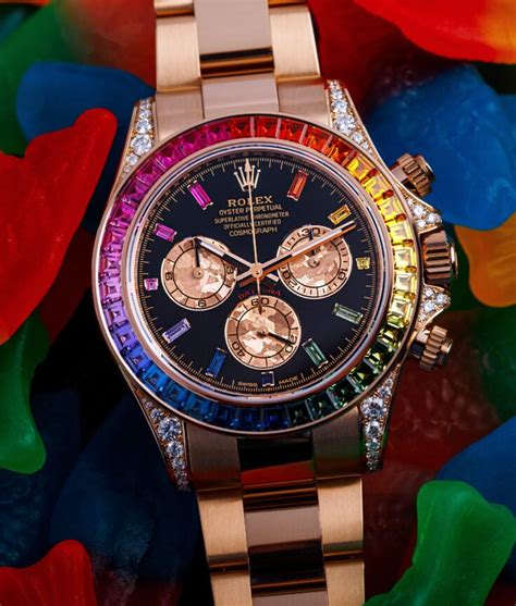 rainbow daytona|rolex daytona rainbow 2022.